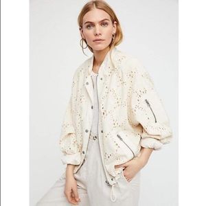 Free people Daisy Jane bomber jacket